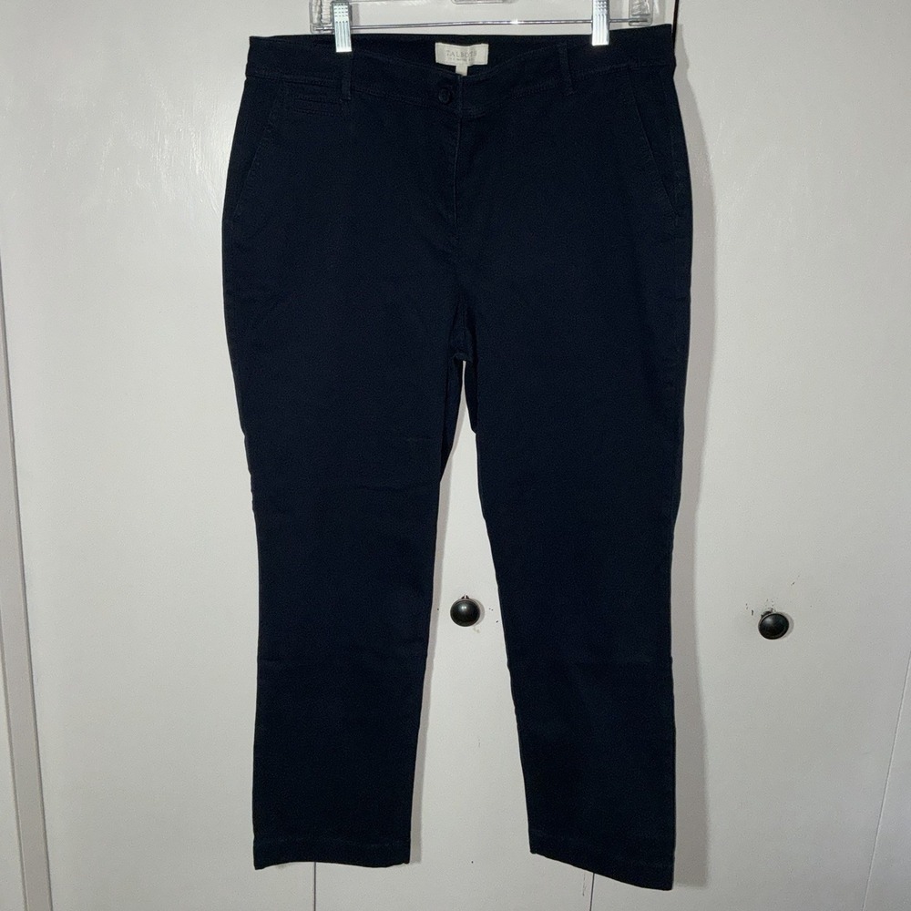 New With Tags Talbot Blue 16 Petite Pants 18x12x25 SOFT Work Career Core